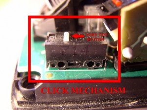 نحوه تعمیر کلیک موس