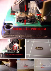 نحوه تعمیر کلیک موس